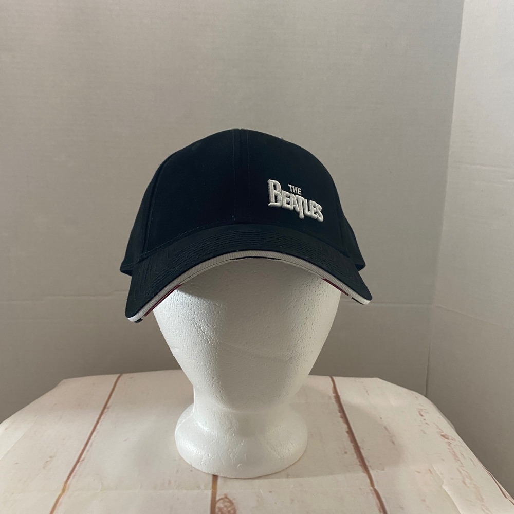 The Beatles Back in the USSR Concept One Black Baseball Hat Adjustable Strapback
